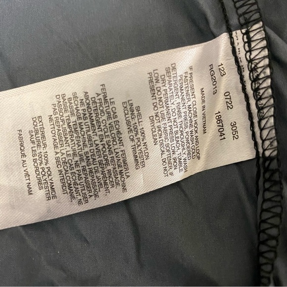 Columbia 4-5yr Light Jacket Wind Breaker Fall Zip Up Black 4T 5T Boys Girls - Picture 5 of 7